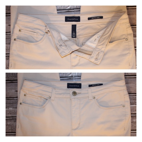 Bristol Khaki Capri by Charter Club - Picture 3 of 7